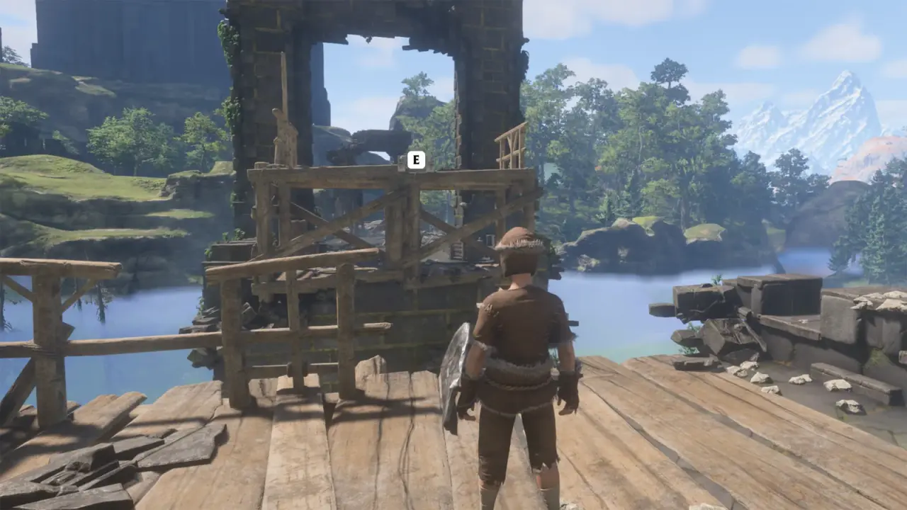 Grappling Hook interaction at an attachment point