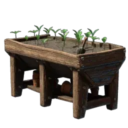 Seedbed crafting station used to produce Shrub Seedlings